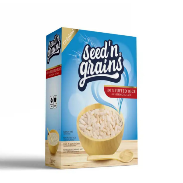 Seedn Grains Pirinç Patlağı 200gr  - 1