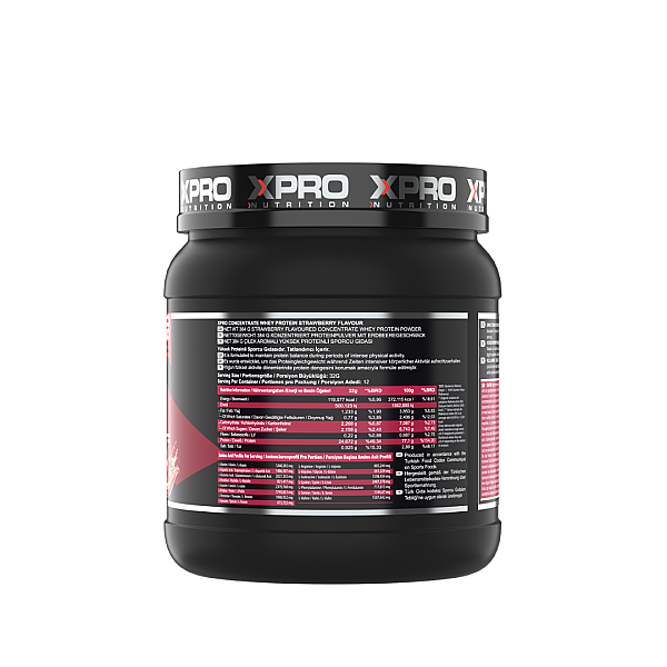 Xpro Concentrate Whey Protein Tozu 384gr - 13