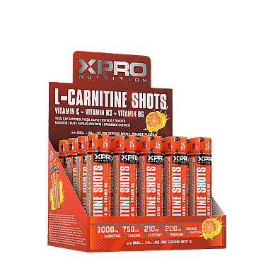 Xpro L-Carnitine Shot 3000mg 40ml x 20 Adet