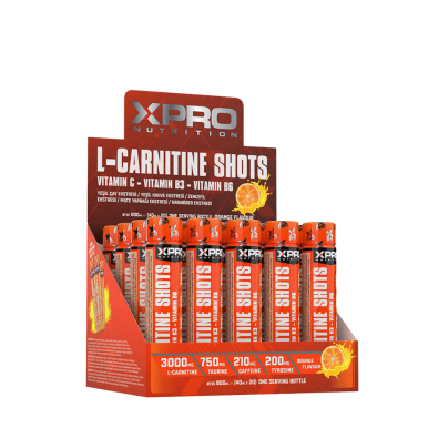 Xpro L-Carnitine Shot 3000mg 40ml x 20 Adet - Xpro Nutrition