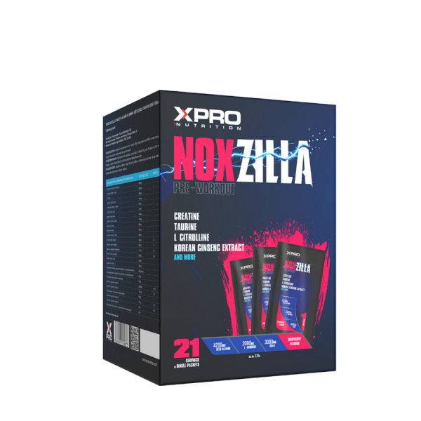 Xpro Noxzilla Pre-Workout 18gr 21 Saşe - 2