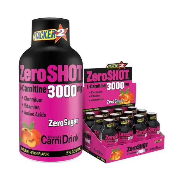 Zero Shot L-Carnitine 12 Ampul - 60ml - 3000mg - 2